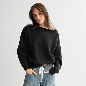 Juniors' SO® Slouch Off Shoulder Sweater