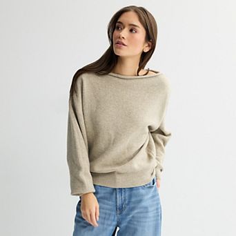 Juniors' SO® Off Shoulder Sweater