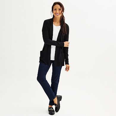 Women's Croft & Barrow® Cardigan with Pockets