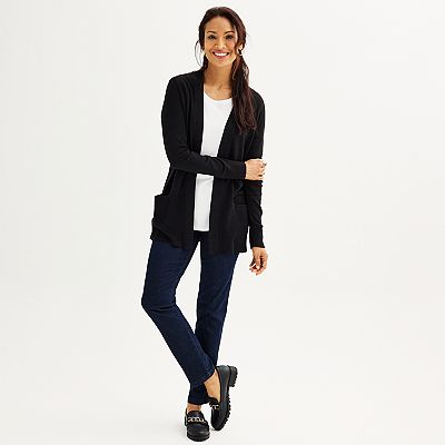 Kohl's croft and barrow cardigan hotsell