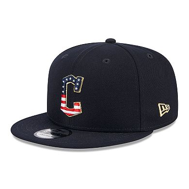 Men's New Era Navy Cleveland Guardians 2023 Fourth of July 9FIFTY ...