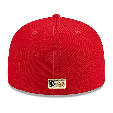Men's New Era  Red St. Louis Cardinals 2023 Fourth of July 59FIFTY Fitted Hat