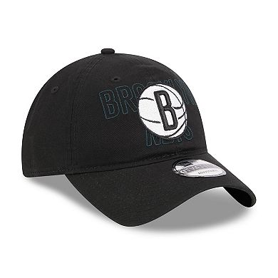 Men's New Era  Black Brooklyn Nets 2023 NBA Draft 9TWENTY Adjustable Hat