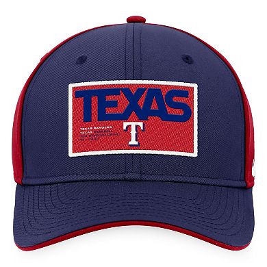 Men's Nike Royal/Red Texas Rangers Classic99 Colorblock Performance Snapback Hat