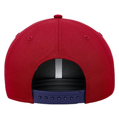 Men's Nike Royal/Red Texas Rangers Classic99 Colorblock Performance Snapback Hat