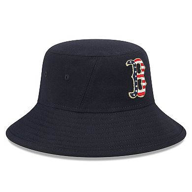 Men's New Era Navy Boston Red Sox 2023 Fourth of July Bucket Hat