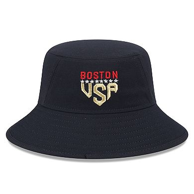 Men's New Era Navy Boston Red Sox 2023 Fourth of July Bucket Hat