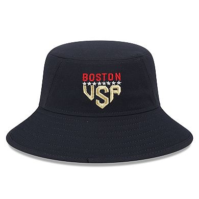 Men's New Era  Navy Boston Red Sox 2023 Fourth of July Bucket Hat