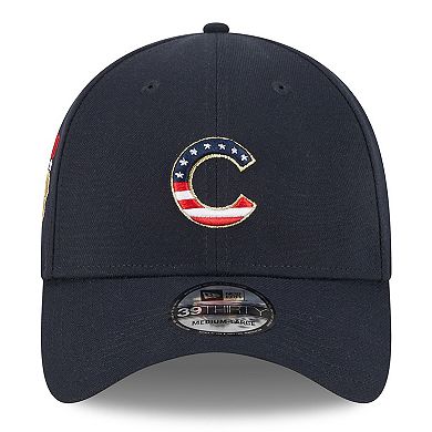 Men's New Era Navy Chicago Cubs 2023 Fourth of July 39THIRTY Flex Fit Hat