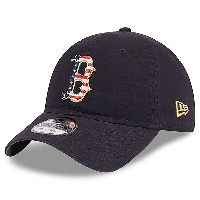 Women's New Era  Navy Boston Red Sox 2023 Fourth of July 9TWENTY Adjustable Hat