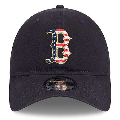 Men's New Era  Navy Boston Red Sox 2023 Fourth of July 9TWENTY Adjustable Hat