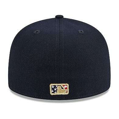 Men's New Era  Navy Colorado Rockies 2023 Fourth of July 59FIFTY Fitted Hat