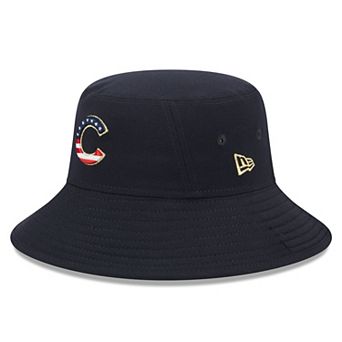 Men's New Era Navy Chicago Cubs 2023 Fourth of July Bucket Hat