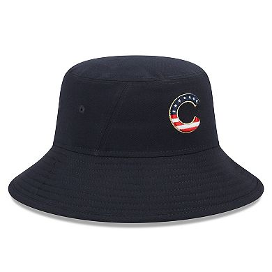 Men's New Era Navy Chicago Cubs 2023 Fourth of July Bucket Hat