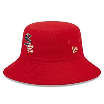 Men's New Era Red Chicago White Sox 2023 Fourth of July Bucket Hat