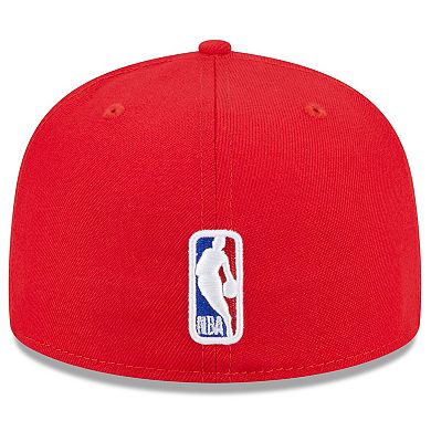 Men's New Era Red Houston Rockets 2023 NBA Draft 59FIFTY Fitted Hat