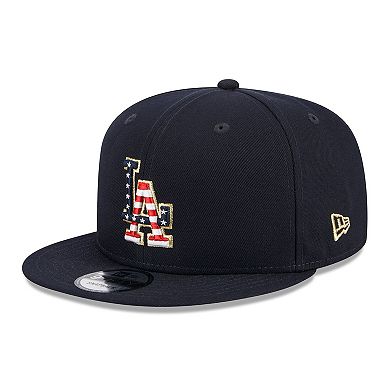 Men's New Era Navy Los Angeles Dodgers 2023 Fourth of July 9FIFTY ...