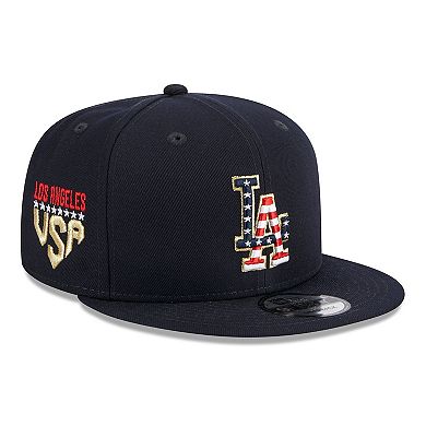 Men's New Era Navy Los Angeles Dodgers 2023 Fourth of July 9FIFTY ...