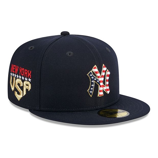 New York Yankees New Era 4th of July 39THIRTY Flex Hat - Navy