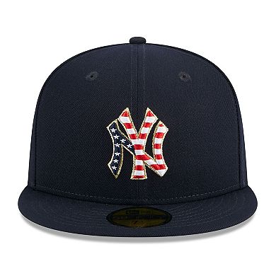 Men's New Era  Navy New York Yankees 2023 Fourth of July 59FIFTY Fitted Hat