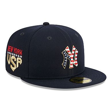 Men's New Era  Navy New York Yankees 2023 Fourth of July 59FIFTY Fitted Hat