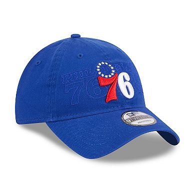 Men's New Era Royal Philadelphia 76ers 2023 NBA Draft 9TWENTY Adjustable Hat