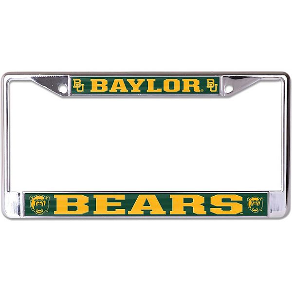 WinCraft Baylor Bears Primary Logo MVP Metal License Plate Frame