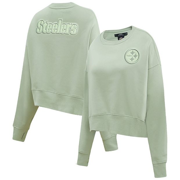 steelers crop sweatshirt