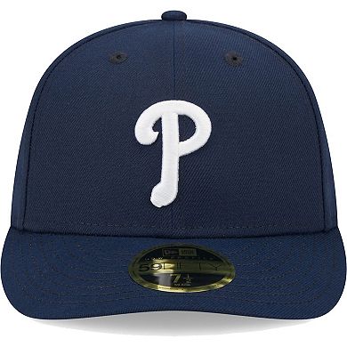 Men's New Era Navy Philadelphia Phillies Oceanside Low Profile 59FIFTY Fitted Hat