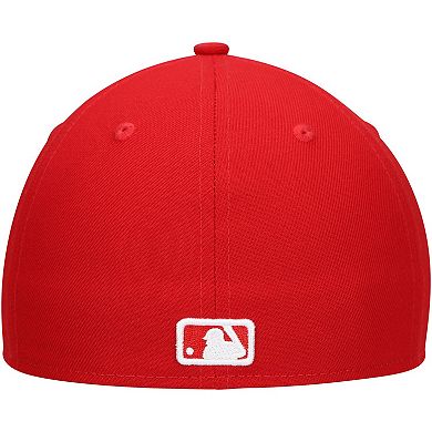 Men's New Era Scarlet Washington Nationals Low Profile 59FIFTY Fitted Hat