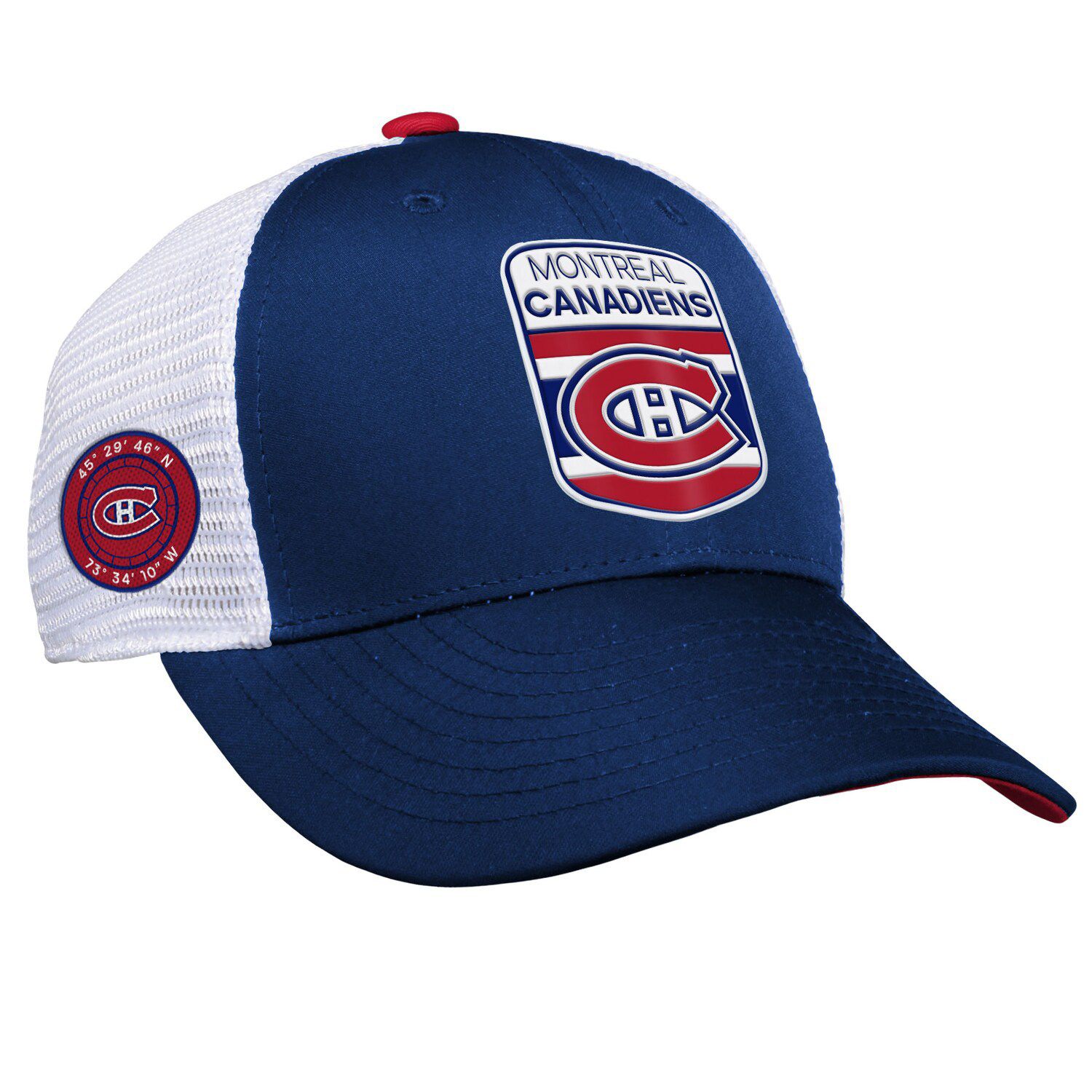 Lids Montreal Canadiens Mitchell & Ness Vintage Paintbrush Snapback Hat -  Black