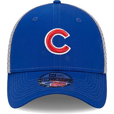 Men's New Era Royal Chicago Cubs Team Neo 39THIRTY Flex Hat