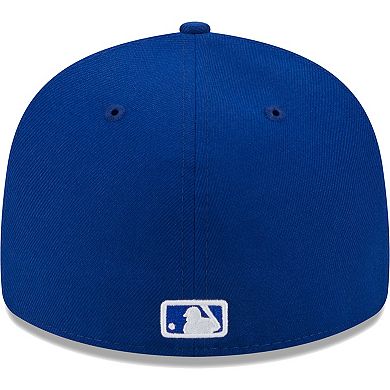 Men's New Era Royal Chicago Cubs White Logo Low Profile 59FIFTY Fitted Hat
