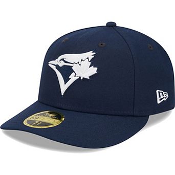 Men's New Era Navy Toronto Blue Jays Oceanside Low Profile 59FIFTY Fitted Hat