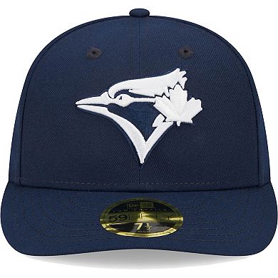 Men's New Era Navy Toronto Blue Jays Oceanside Low Profile 59FIFTY Fitted Hat