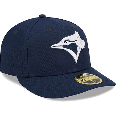 Men's New Era Navy Toronto Blue Jays Oceanside Low Profile 59FIFTY Fitted Hat