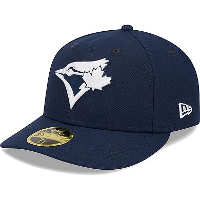 Men's New Era Navy Toronto Blue Jays Oceanside Low Profile 59FIFTY Fitted Hat