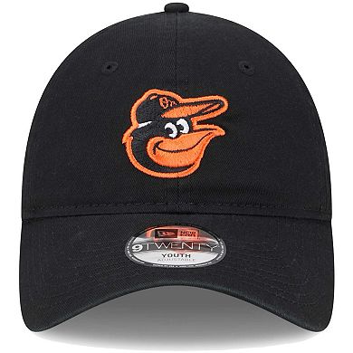 Toddler New Era Black Baltimore Orioles Team 9TWENTY Adjustable Hat