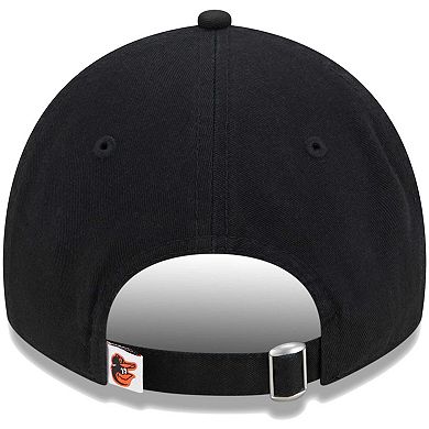 Toddler New Era Black Baltimore Orioles Team 9TWENTY Adjustable Hat