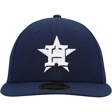 Men's New Era Navy Houston Astros Oceanside Low Profile 59FIFTY Fitted Hat