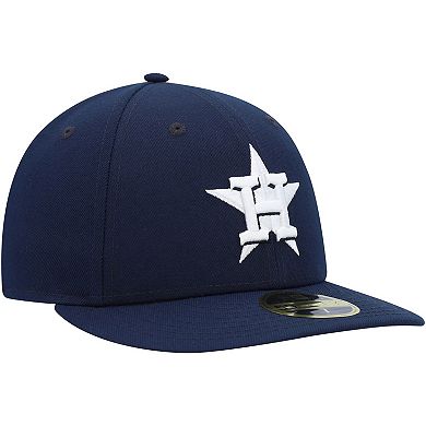 Men's New Era Navy Houston Astros Oceanside Low Profile 59FIFTY Fitted Hat