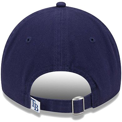 Toddler New Era Navy Tampa Bay Rays Team 9TWENTY Adjustable Hat