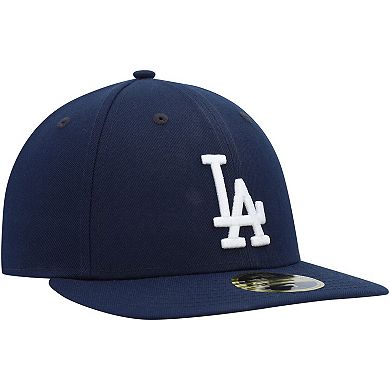 Men's New Era Navy Los Angeles Dodgers Oceanside Low Profile 59FIFTY Fitted Hat