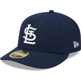 Men's New Era Navy St. Louis Cardinals Oceanside Low Profile 59FIFTY Fitted Hat