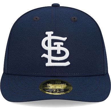 Men's New Era Navy St. Louis Cardinals Oceanside Low Profile 59FIFTY Fitted Hat
