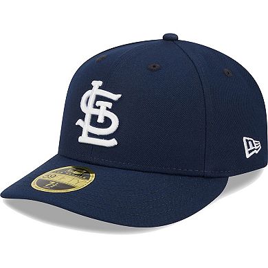 Men's New Era Navy St. Louis Cardinals Oceanside Low Profile 59FIFTY Fitted Hat