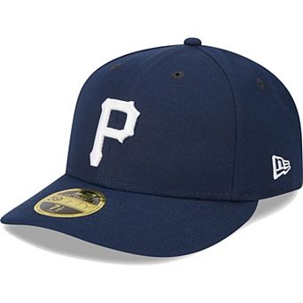 Men's New Era Navy Pittsburgh Pirates Oceanside Low Profile 59FIFTY Fitted Hat