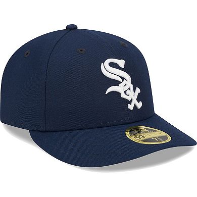 Men's New Era Navy Chicago White Sox Oceanside Low Profile 59FIFTY Fitted Hat