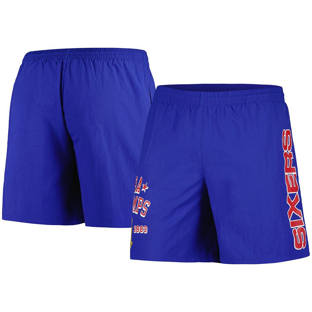 Mitchell & Ness Men's NBA Authentic Shorts 76Ers 80