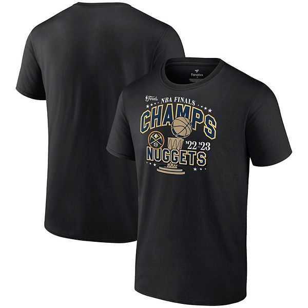 Men's Fanatics Branded Black Denver Nuggets 2023 NBA Finals Champions ...